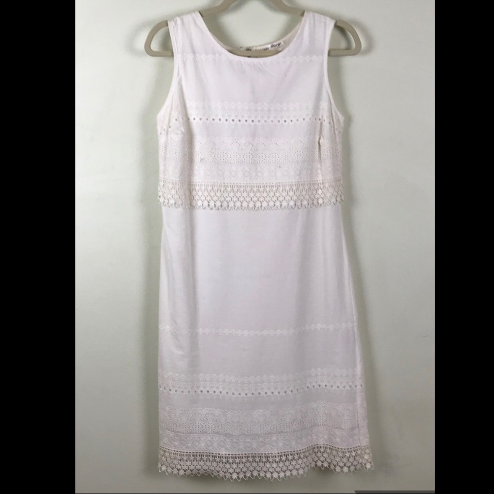 Lacey White Dress